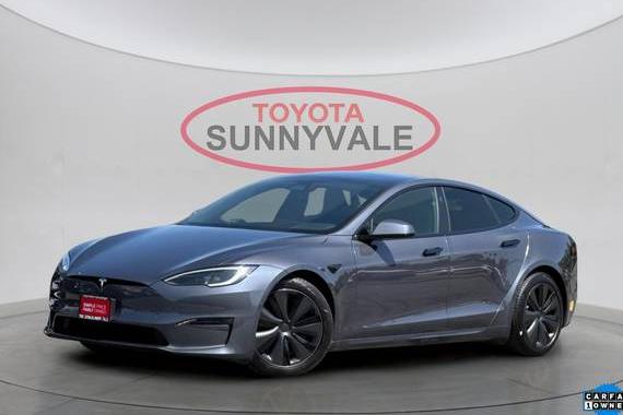 TESLA MODEL S 2022 5YJSA1E55NF477984 image